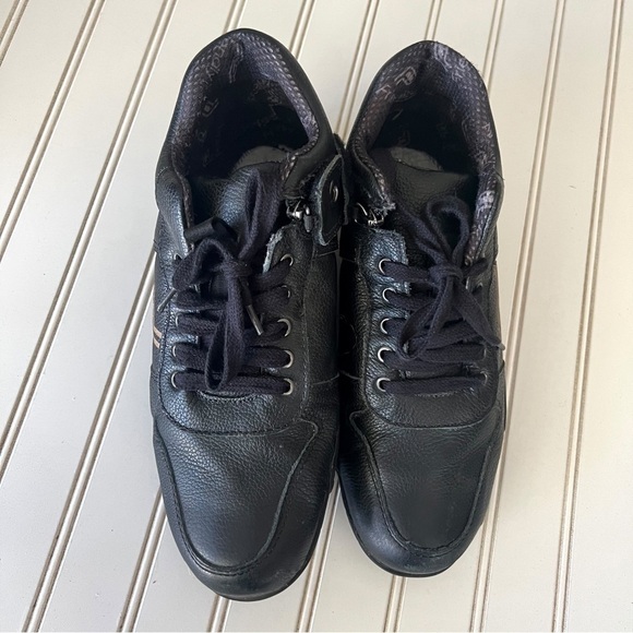 Friendly Adaptive Shoes Men's Medimoto Mid-Top Black Leather Shoe 10WW MENS - Picture 8 of 14